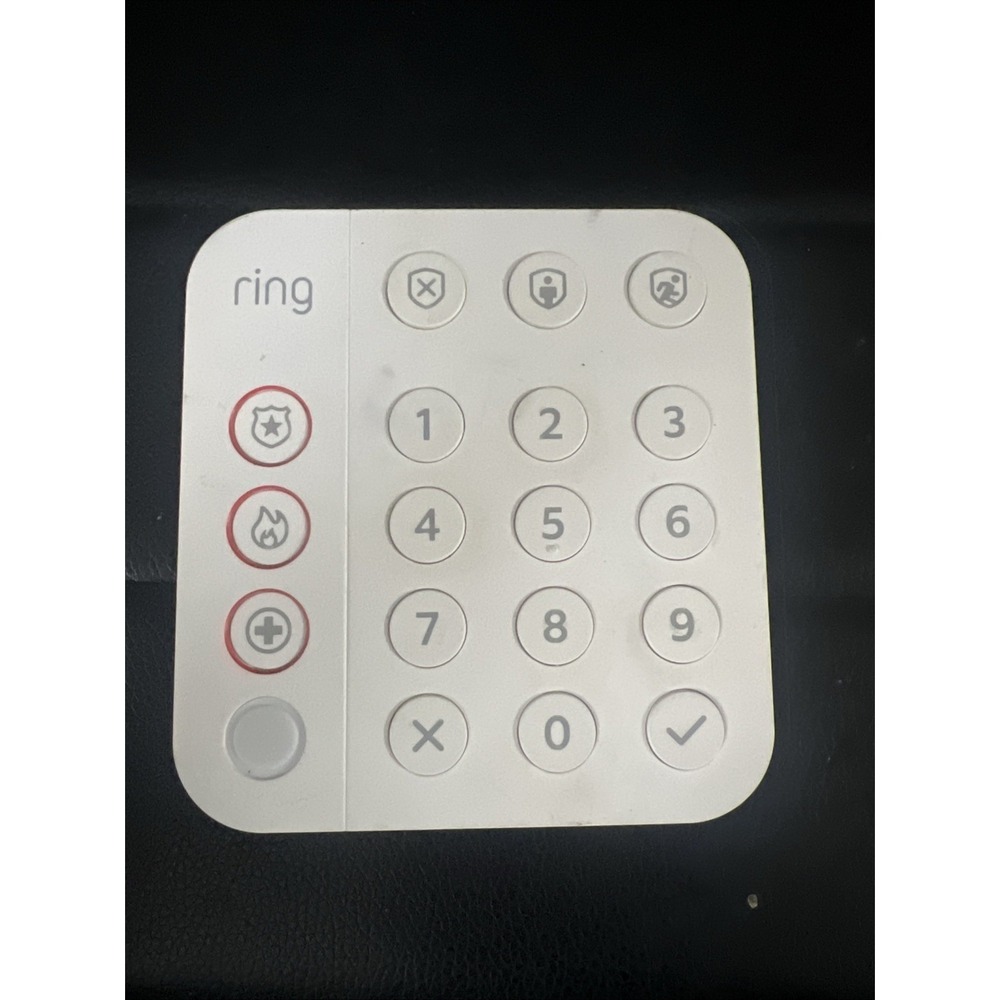 Ring Alarm Keypad 2nd Generation 5AT2S7 Fast Shipping No Power Cable